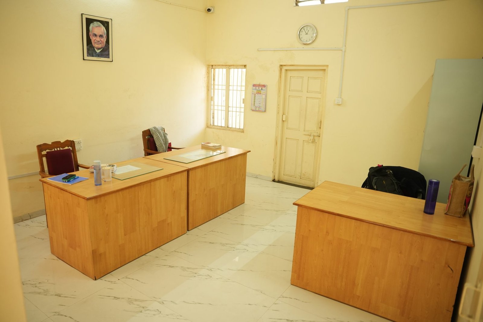 Covered corridor at Motilal Nehru Vidhi Mahavidyalaya