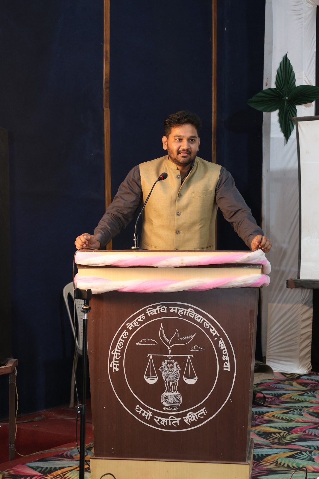 Speaker at the Gender Justice national seminar